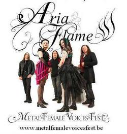 08/08/2014 : ARIA FLAME - It would be awesome to do a tour with Epica or Nightwish! But First: The Metal Female Voices fest!