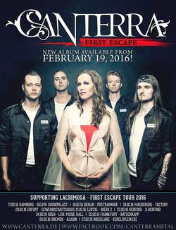 01/02/2016 : CANTERRA - You don’t have to think long when you get the chance to support Lacrimosa.