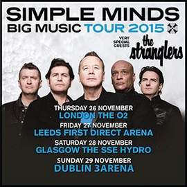 SIMPLE MINDS + THE STRANGLERS