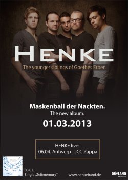 07/01/2013 : HENKE - ''the younger siblings of Goethes Erben''