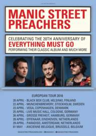 MANIC STREET PREACHERS Brussels, AB (01/05/2016)