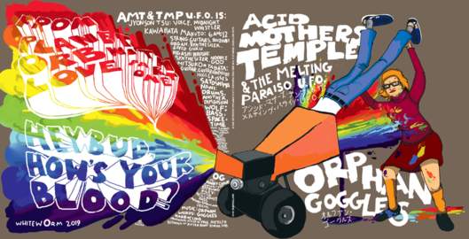 ORPHAN GOGGLES/ ACID MOTHERS TEMPLE & THE MELTING PARAISO U.F.O