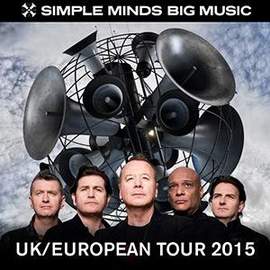 SIMPLE MINDS Antwerp, Lotto Arena (15/11/2015)