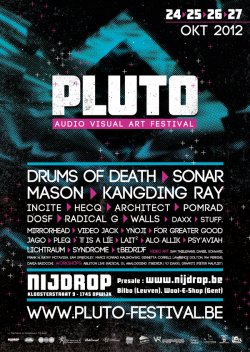 20/09/2012 : THE PLUTO FESTIVAL - ...the festival is an exploration for the senses, away from to narrow-minded views on music or art.