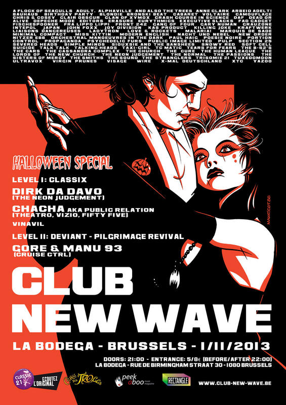 CLUB NEW WAVE - EPISODE 9 - HALLOWEEN SPECIAL, La Bodega - Brussels