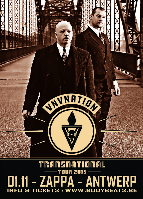 VNV NATION - TRANSNATIONAL TOUR, Zappa, Antwerp