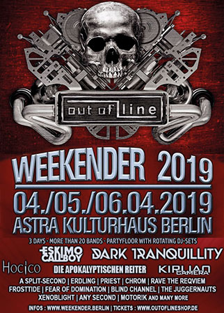 OUT OF LINE WEEKENDER - DAY 1, Astra Kulturhaus