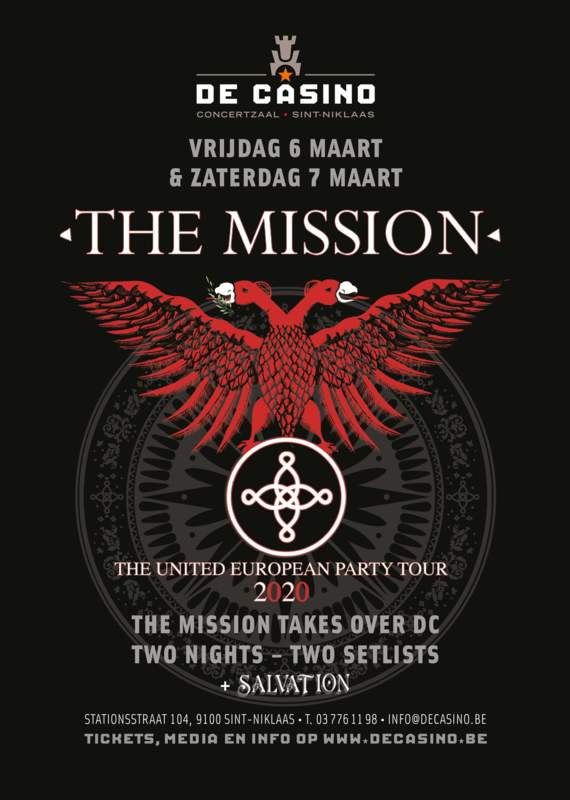 THE MISSION - THE UNITED EUROPEAN PARTY TOUR 2020, De Casino