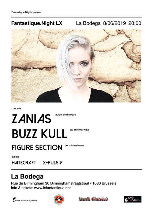 ZANIAS, BUZZ KULL, FIGURE SECTION + AFTERPARTY, La Bodega