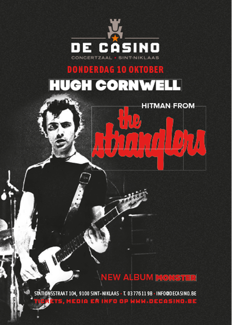 HUGH CORNWELL (THE STRANGLERS), De Casino