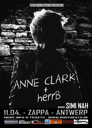 ANNE CLARK & HERRB, Zappa, Antwerp