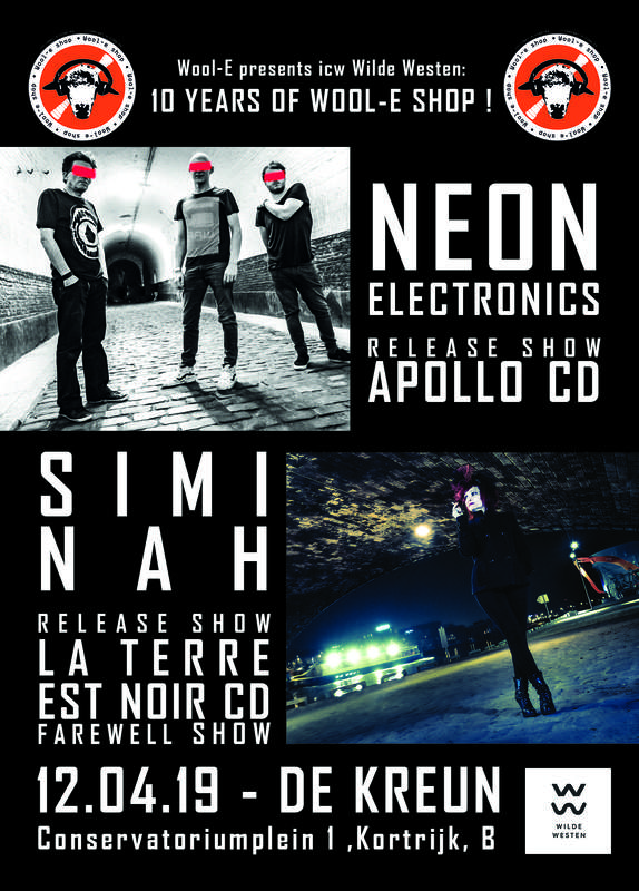 NEON ELECTRONICS + SIMI NAH, De Kreun