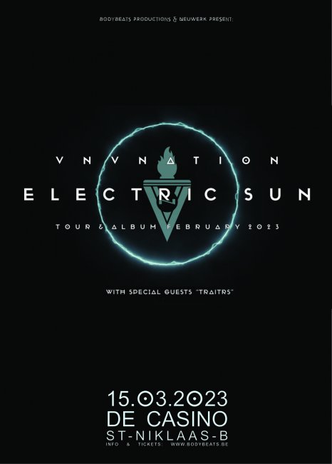 VNV NATION - ELECTRIC SUN - TOUR 2023, De Casino, 15/03/2023