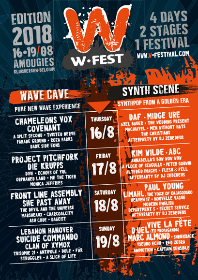 W-FESTIVAL 2018, Airport Amougies (kluisbergen)