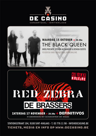 RED ZEBRA + DE BRASSERS + DEFINITIVOS, De Casino