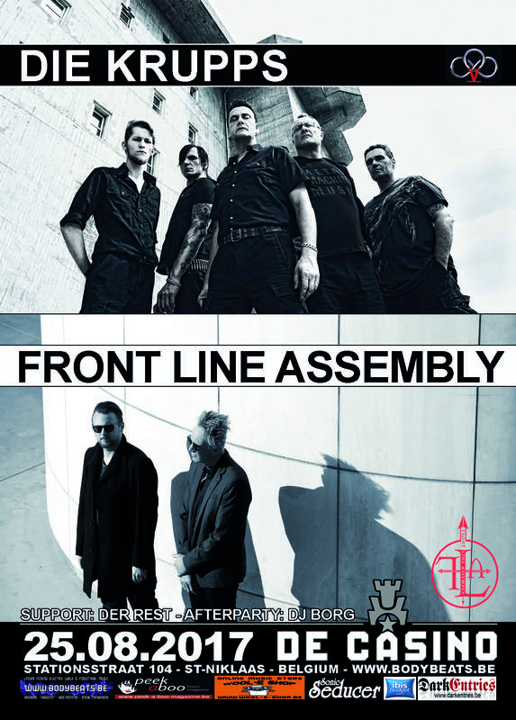 DIE KRUPPS + FRONT LINE ASSEMBLY, De Casino