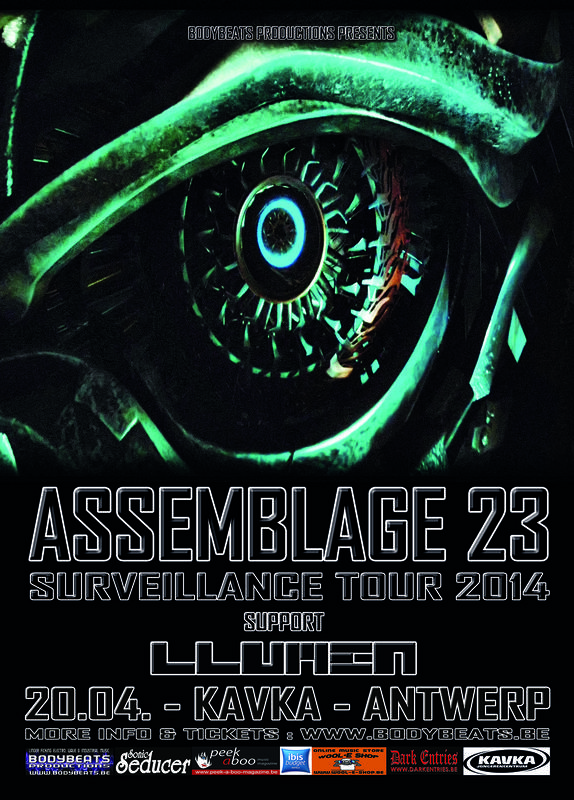 ASSEMBLAGE 23 + LLUMEN, Kavka, Antwerp