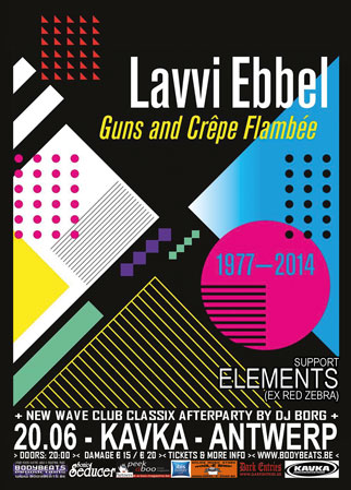 LAVVI EBBEL + ELEMENTS (EX RED ZEBRA), Kavka - Oudaan 14 - Antwerp