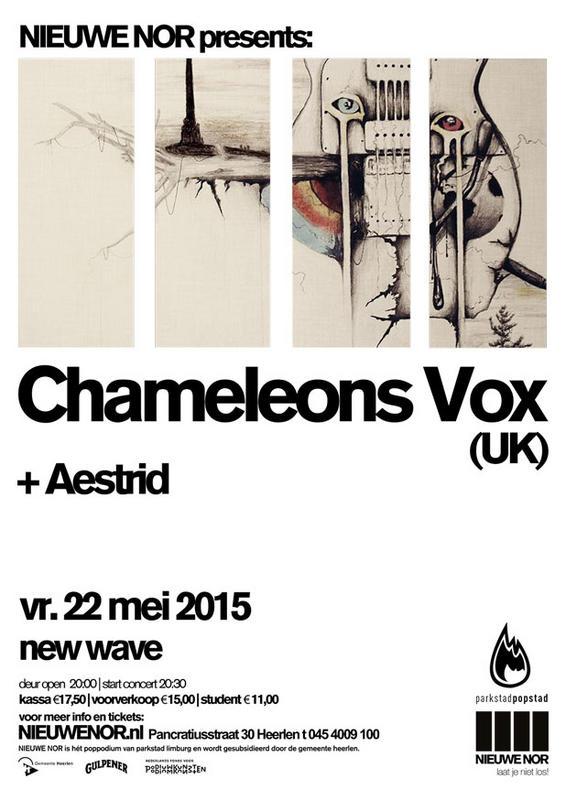 CHAMELEONS VOX (UK) + AESTRID, Nieuwe Nor - Heerlen
