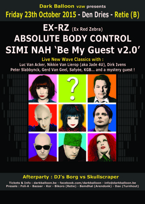 SIMIN NAH 'BE MY GUEST V2.0' + EX-RZ + ABSOLUTE BODY CONTROL, Den Dries, Retie