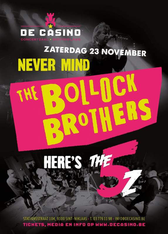 THE BOLLOCK BROTHERS + THE 5Z, De Casino