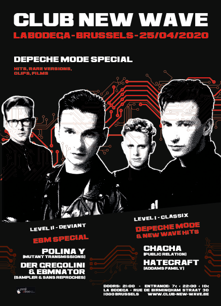 CLUB NEW WAVE PARTY #29 - DEPECHE MODE SPECIAL, La Bodega