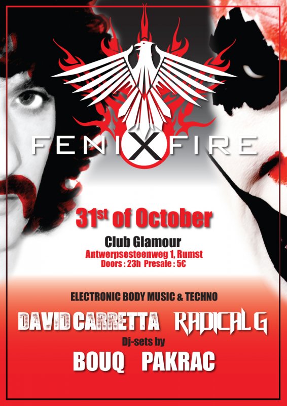 FENIXFIRE, Club Glamour, Rumst