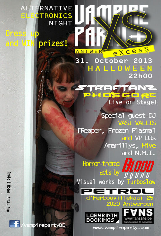 VP EXCESS - HALLOWEEN EDITION, Petrol, D'herbouvillekaai 25, Antwerpen