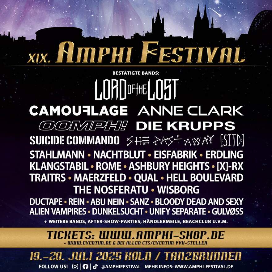 NEWS AMPHI 2025 - NEW HIGHLIGHTS WITH CAMOUFLAGE AND SANZ!