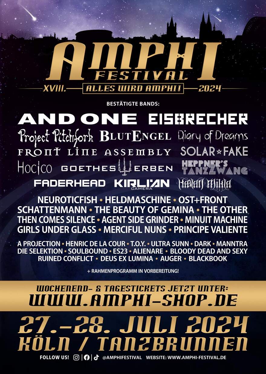 NEWS AMPHI FESTIVAL 2024: KÆLAN MIKLA, RUINED CONFLICT & DEUS EX LUMINA COMPLETE THE LINE-UP!