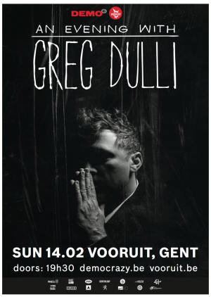 NEWS An evening with Greg Dulli in Ghent