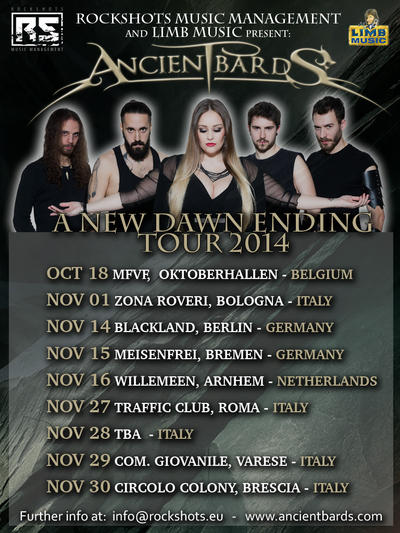 NEWS Ancient Bards - European Tour 2014