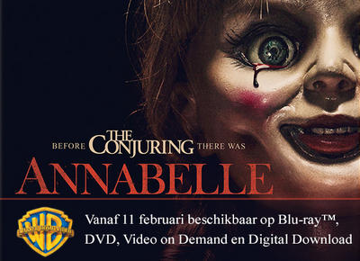 NEWS Annabelle out on DVD and Blu-ray in February