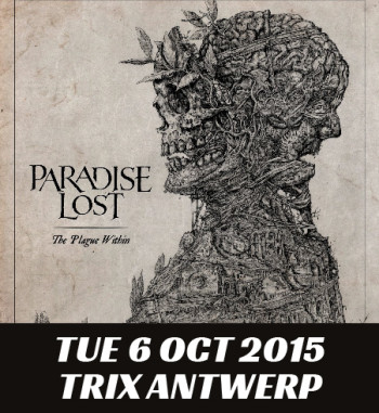11/10/2015 : PARADISE LOST - Antwerp, Trix (10/06/2015)