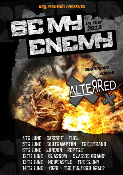 NEWS Be My Enemy and AlterRed On Tour