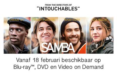 NEWS Belga Home Video releases Samba on 18th February