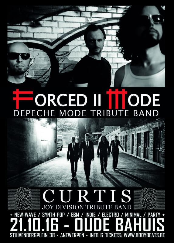 NEWS Clash of The Titans II with Forced To Mode (Depeche Mode tribute) & Curtis (Joy Division Tribute) in Antwerp this Friday!