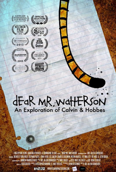 NEWS Dalton releases Dear Mr Watterson-documentary on DVD NEWS Dalton releases Dear Mr Watterson-documentary on DVD