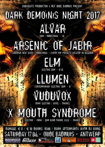 NEWS Dark Demons Night 2017 - Full line-up announced! NEWS Dark Demons Night 2017 - Full line-up announced!