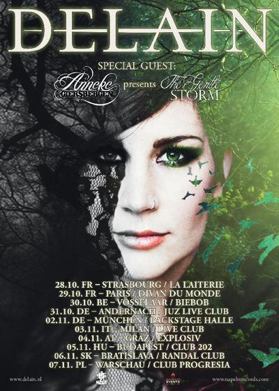 NEWS Delain on tour