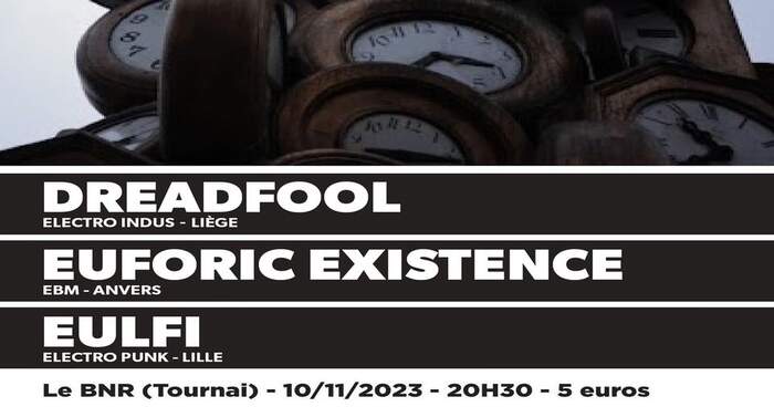 16/11/2023 : DREADFOOL - EUFORIC EXISTENCE - EULFI - ELECTRO au BNR