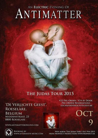 NEWS European tour for Antimatter