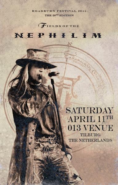 NEWS FIELDS OF THE NEPHILIM at ROADBURN festival