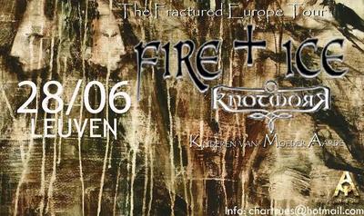 NEWS Fire + Ice | Knotwork (Blood Axis side project) - concert in Leuven (28 June 2014)