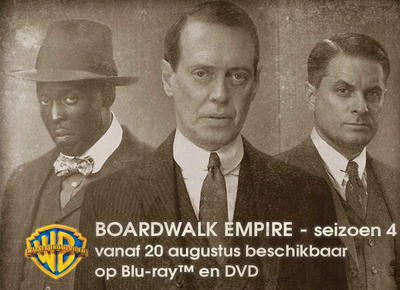 NEWS Fourth season from Boardwalk Empire out on 20th August (Warner Home Benelux)