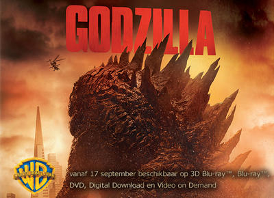 NEWS Godzilla in September on DVD and Blu-ray (Warner Home Video Benelux)