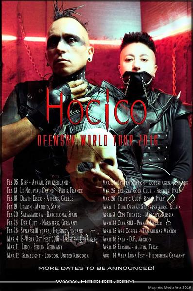 NEWS Hocico on 'Ofensor World Tour'!