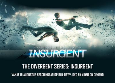 NEWS Insurgent out on Belga Home Video on 19th August.