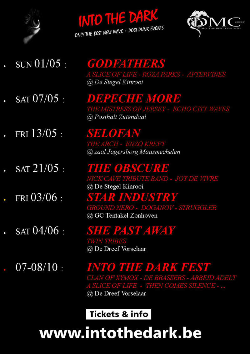 Into The Dark event calendar