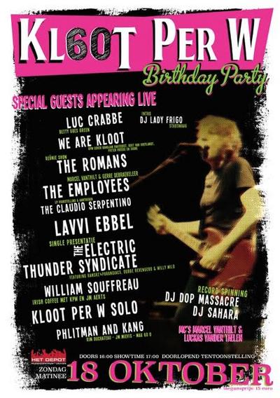 NEWS Kloot Per W's birthday party